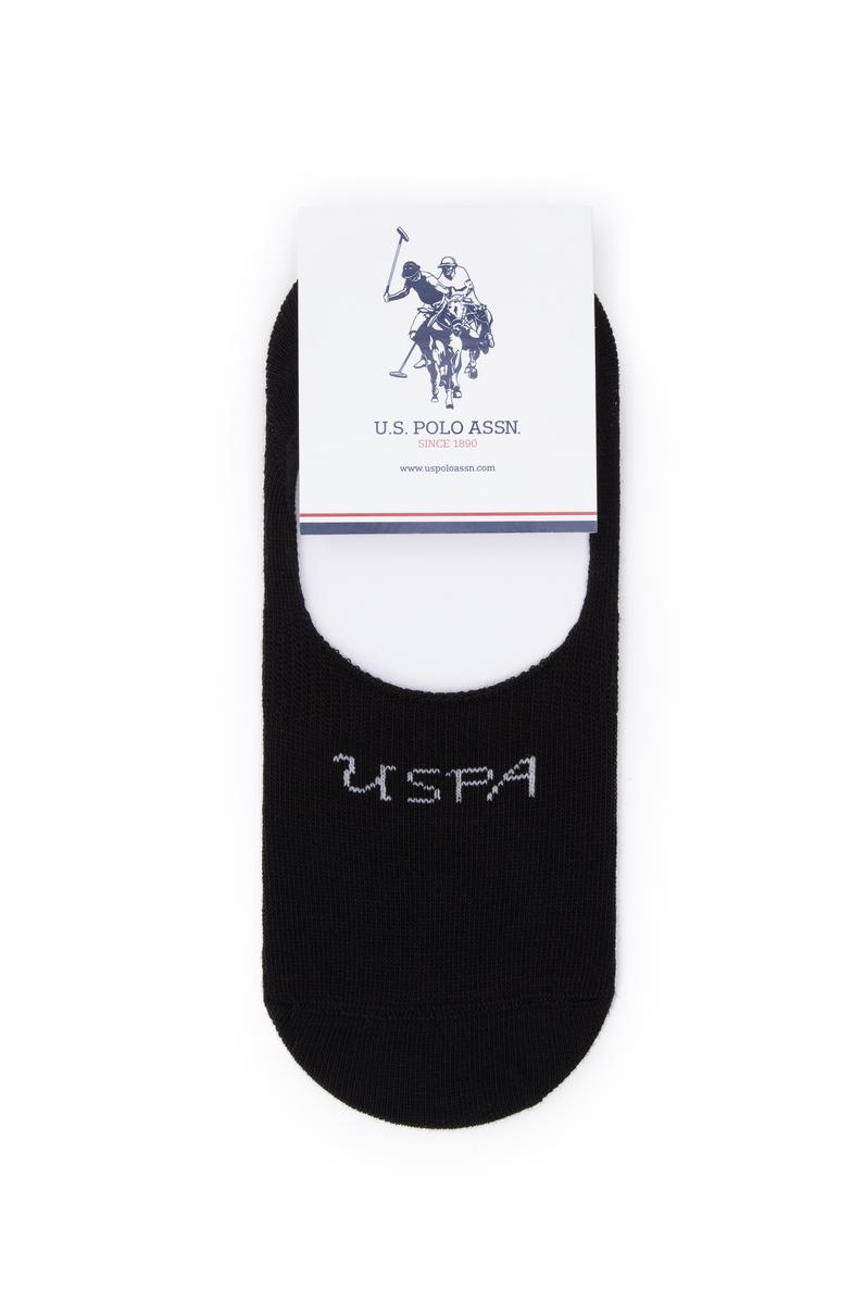 Kadın Siyah Beyaz 2'li Babet Çorabı