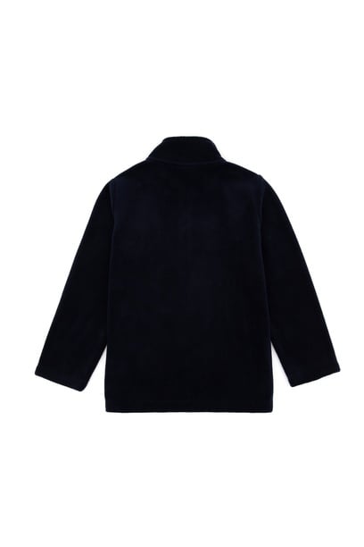 Erkek Çocuk Lacivert Fermuarlı Polar Sweatshirt