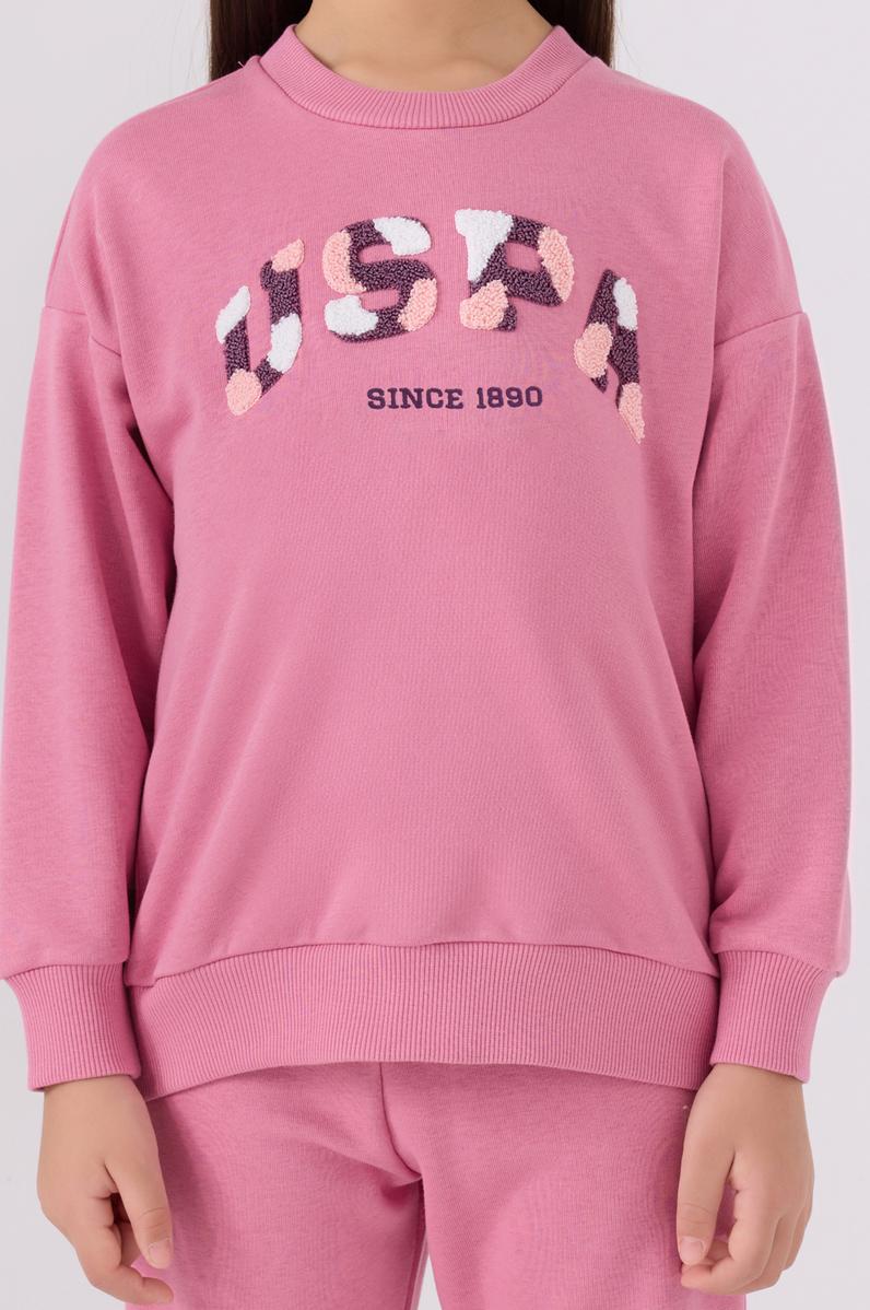 Kız Çocuk Pembe Pijama Takımı
