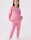 Kız Çocuk Pembe Pijama Takımı