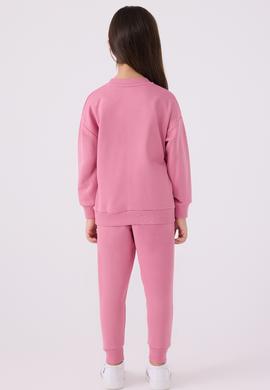 Kız Çocuk Pembe Pijama Takımı - 50299748047