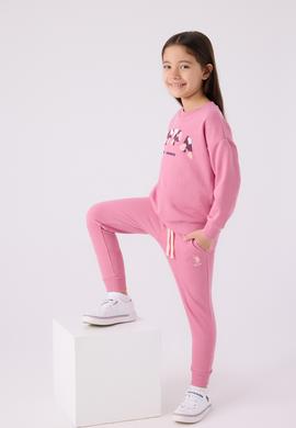 Kız Çocuk Pembe Pijama Takımı - 50299748047