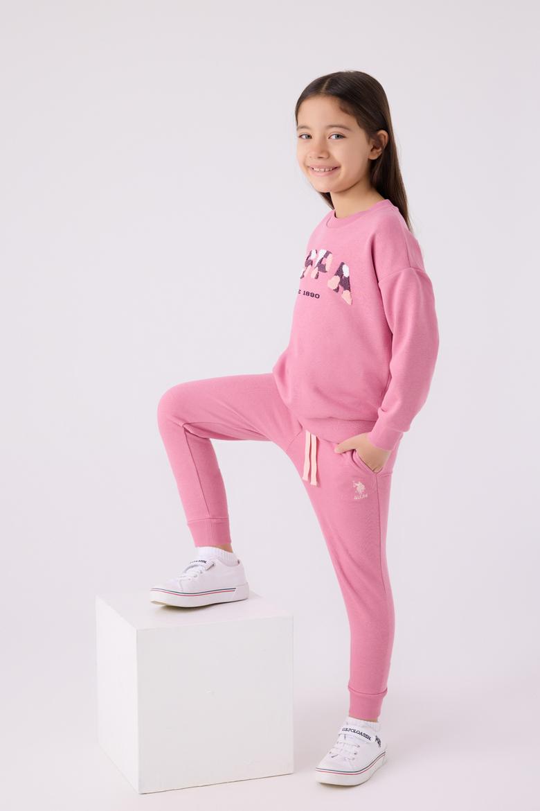Kız Çocuk Pembe Pijama Takımı - 50299748047