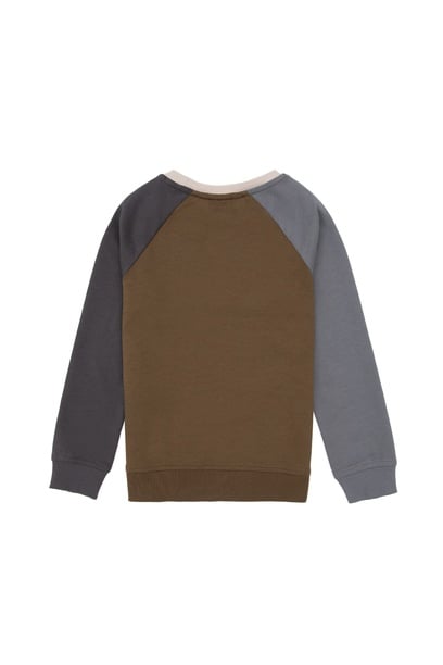 Erkek Çocuk Haki Sweatshirt