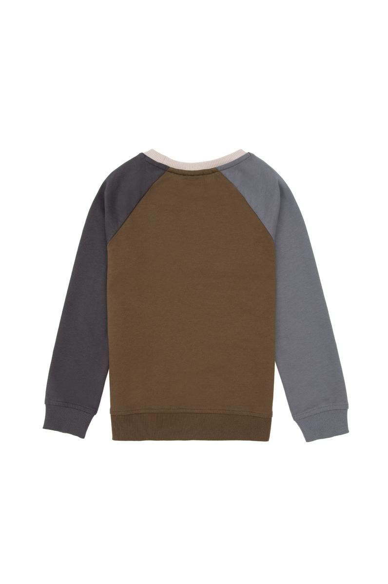 Erkek Çocuk Haki Sweatshirt