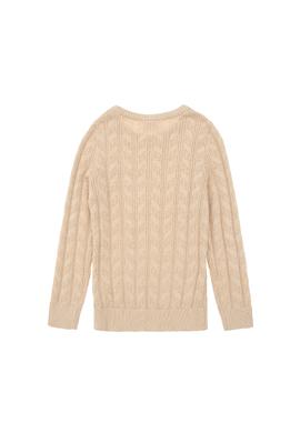 Erkek Çocuk Kum Basic Bisiklet Yaka Kazak - 50288889026