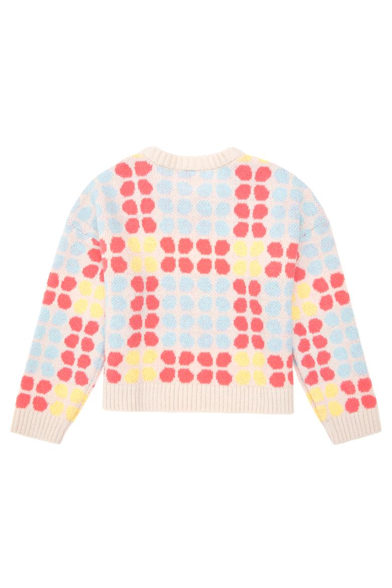 Kız Çocuk Nar Çiçeği Kazak - 50293083002