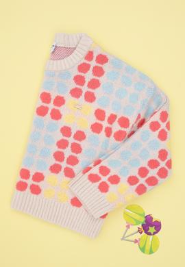 Kız Çocuk Nar Çiçeği Kazak - 50293083002