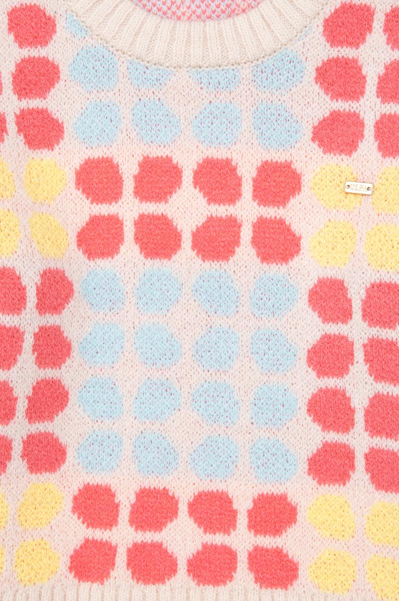 Kız Çocuk Nar Çiçeği Kazak