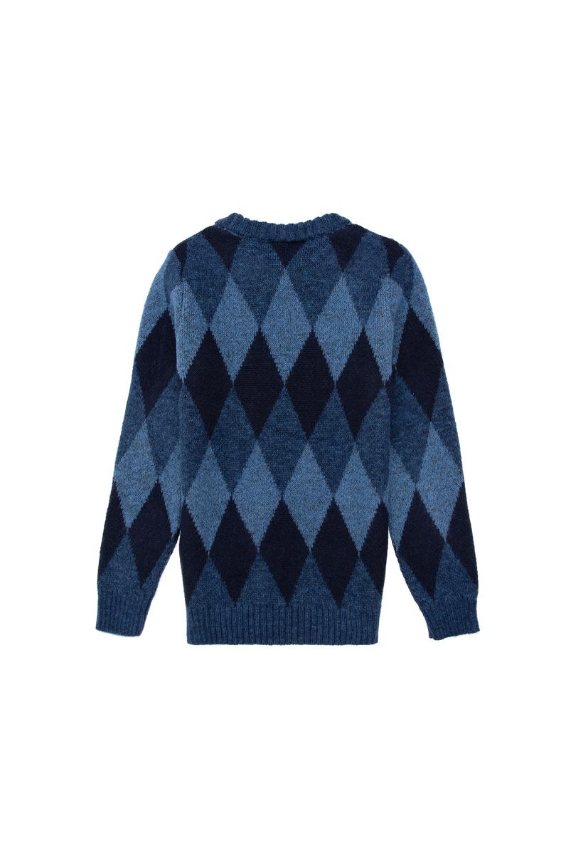 Erkek Çocuk İndigo Kazak