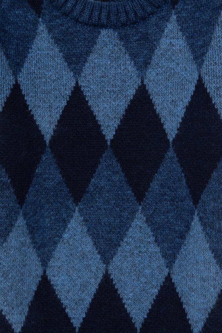 Erkek Çocuk İndigo Kazak - 50293014002