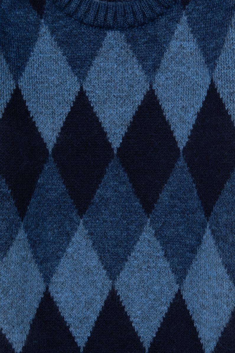 Erkek Çocuk İndigo Kazak