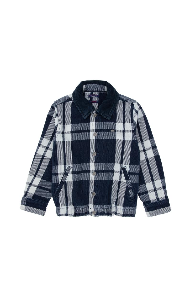 Erkek Çocuk Mavi Jean Gömlek