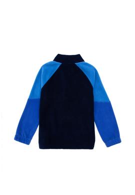 Erkek Çocuk Yarım Fermuarlı Lacivert Polar Sweatshirt - 50290710008