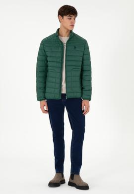 Erkek Koyu Yeşil Mont - 50292902029