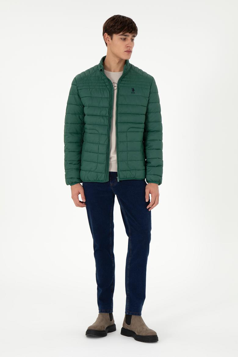 Erkek Koyu Yeşil Mont - 50292902029