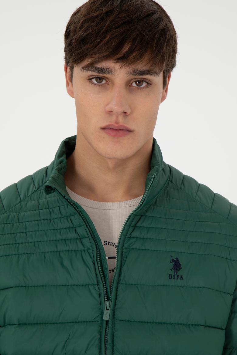 Erkek Koyu Yeşil Mont - 50292902029