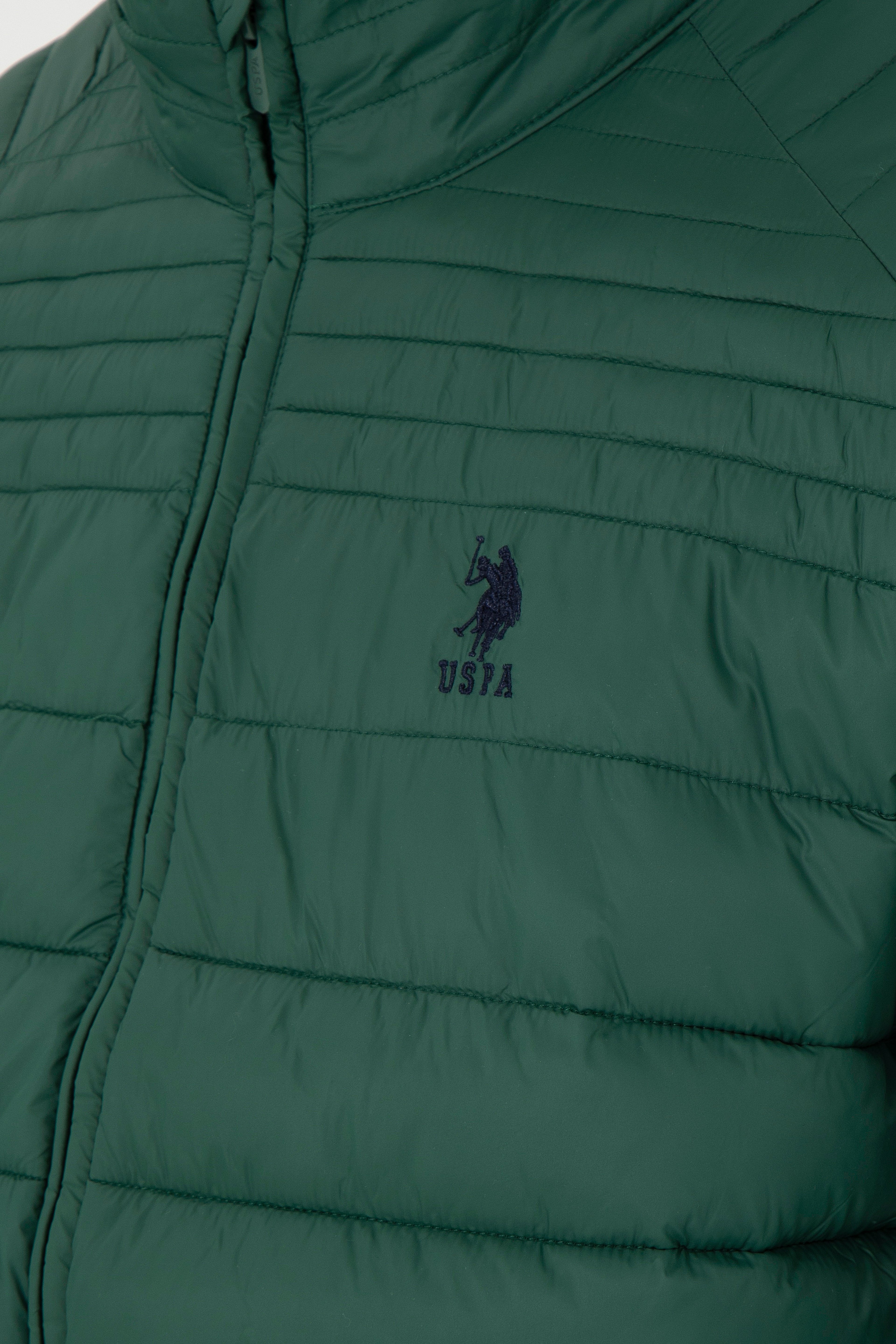 Erkek Koyu Yeşil Mont - Image 7
