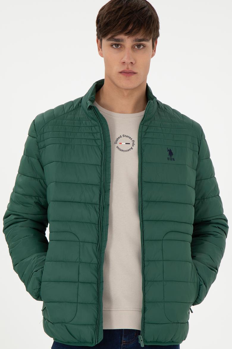 Erkek Koyu Yeşil Mont - 50292902029