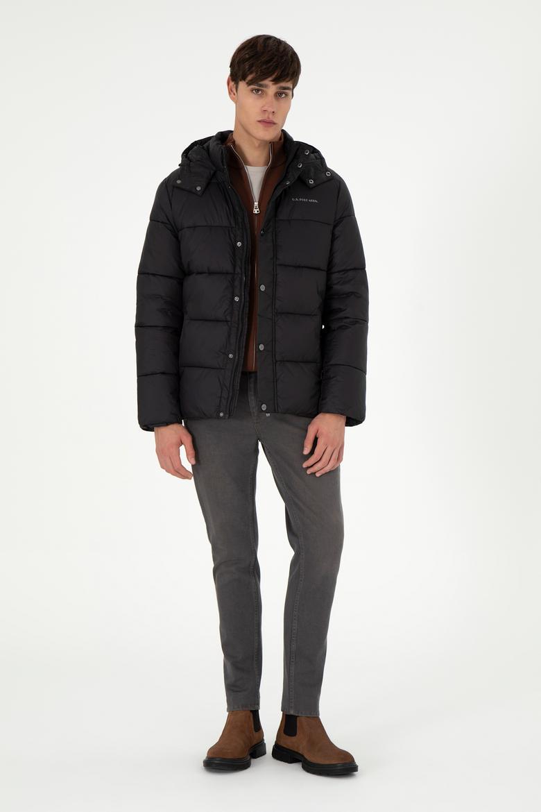 Erkek Siyah Mont - 50292894006