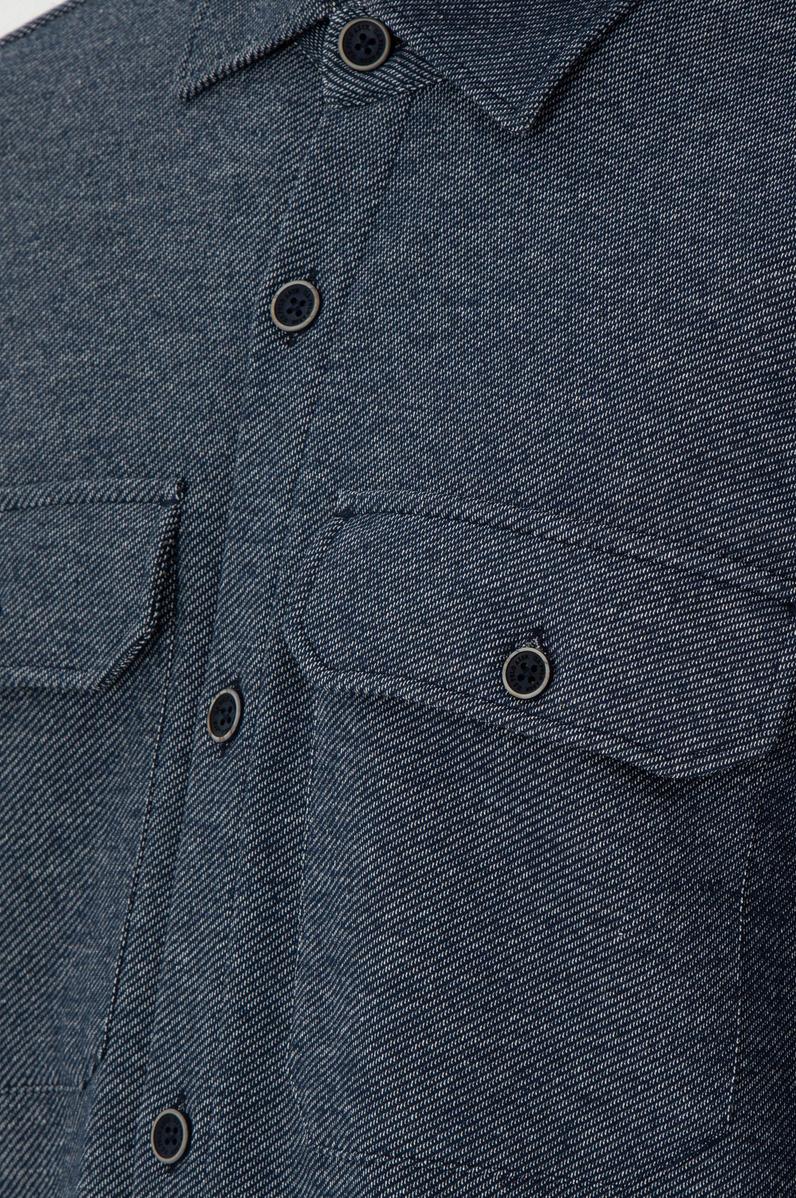 Erkek Lacivert Örme Gömlek