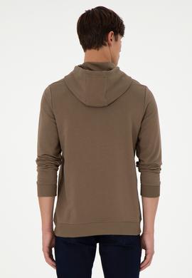 Erkek Haki Sweatshirt - 50290592027