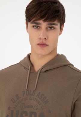 Erkek Haki Sweatshirt - 50290592027