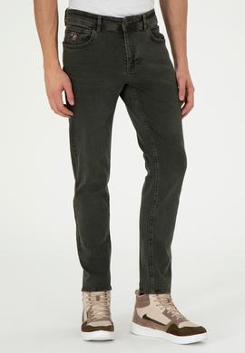 Erkek Haki Jean Pantolon - 50293323044