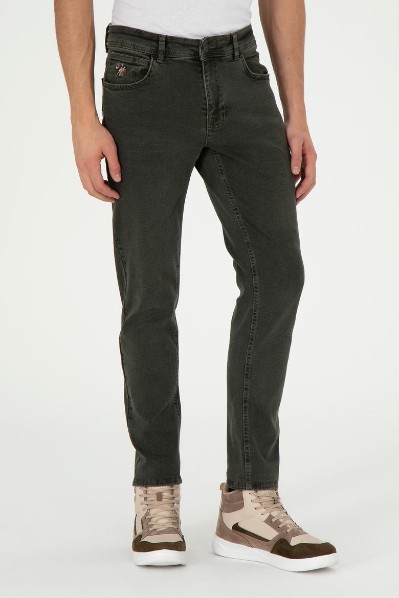 Erkek Haki Jean Pantolon - 50293323044