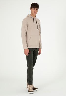 Erkek Haki Jean Pantolon - 50293323044