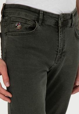 Erkek Haki Jean Pantolon - 50293323044