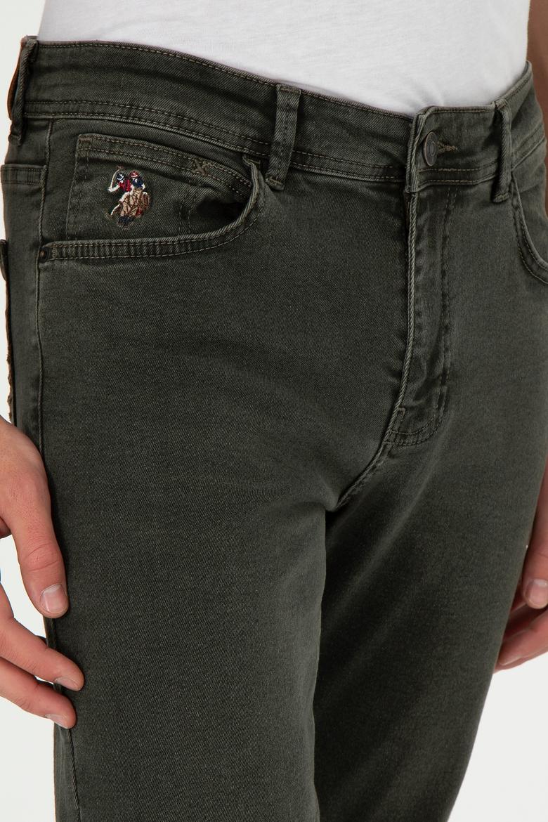 Erkek Haki Jean Pantolon - 50293323044
