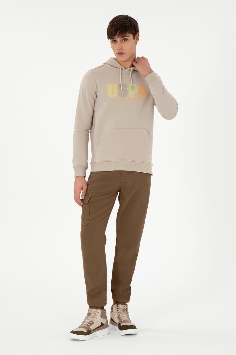 Erkek Haki Kanvas Pantolon