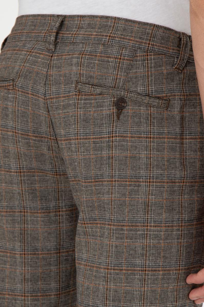 Erkek Kahverengi Kanvas Pantolon