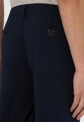 Erkek Lacivert Kanvas Pantolon - 50291170024