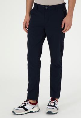 Erkek Lacivert Kanvas Pantolon - 50291170024