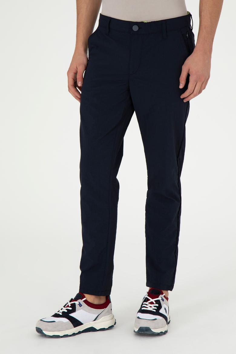 Erkek Lacivert Kanvas Pantolon - 50291170024