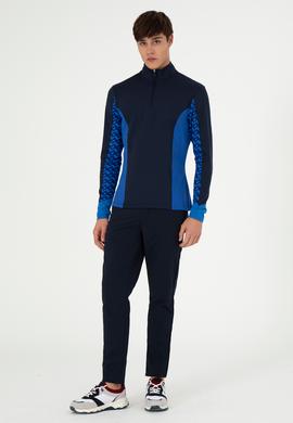 Erkek Lacivert Kanvas Pantolon - 50291170024