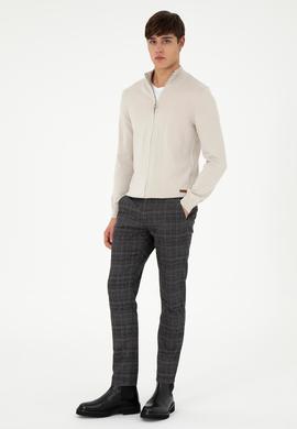 Erkek Antrasit Kanvas Pantolon - 50296159094