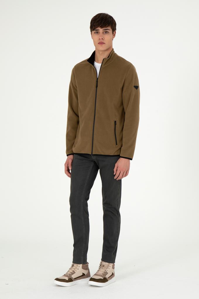 Erkek Haki Jean Pantolon