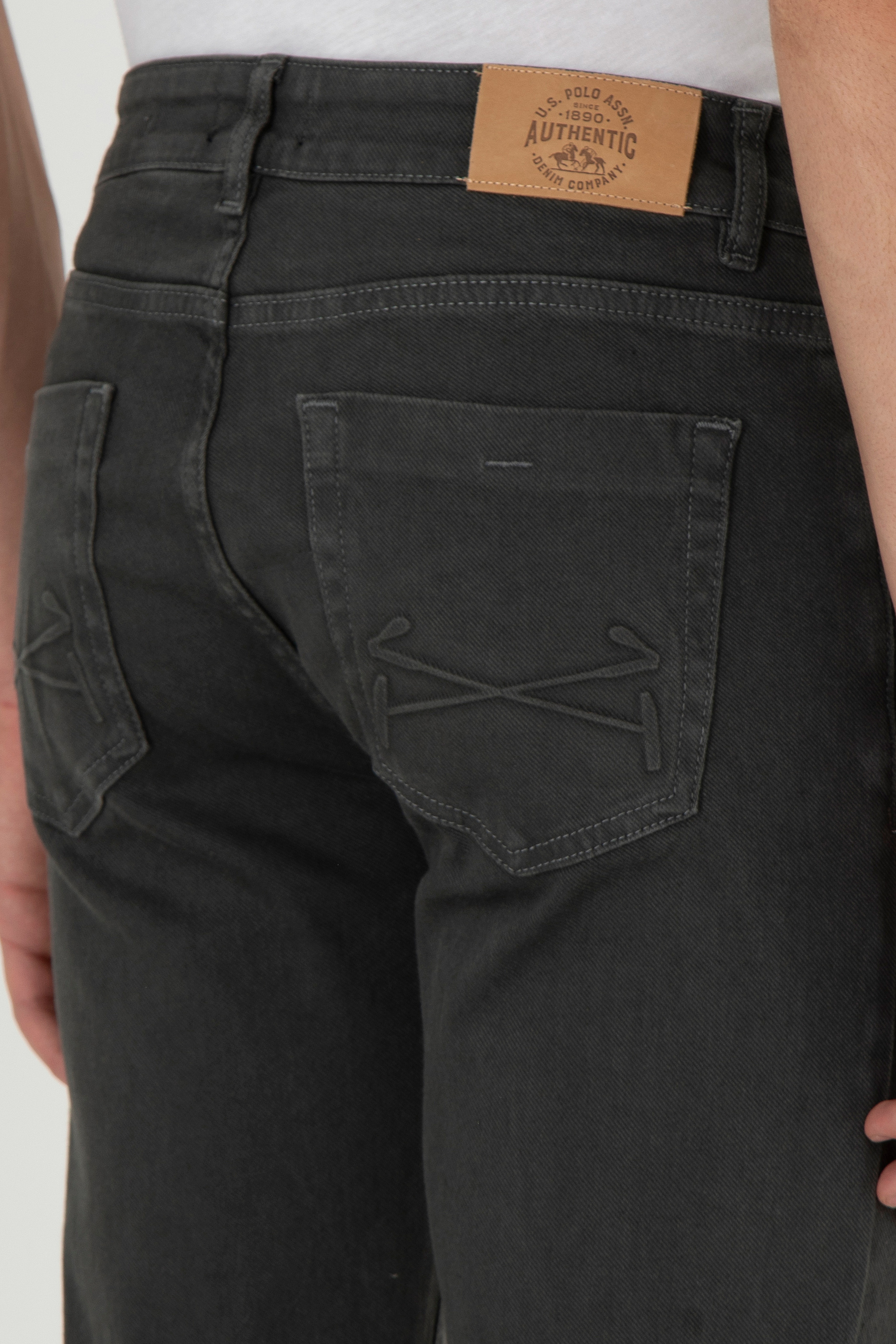 Erkek Haki Jean Pantolon - Image 6