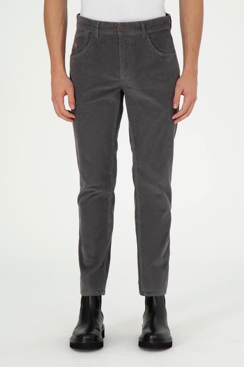 Erkek Antrasit Kanvas Pantolon - 50291190101