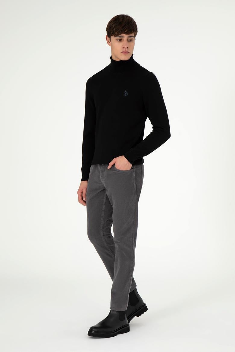 Erkek Antrasit Kanvas Pantolon - 50291190101