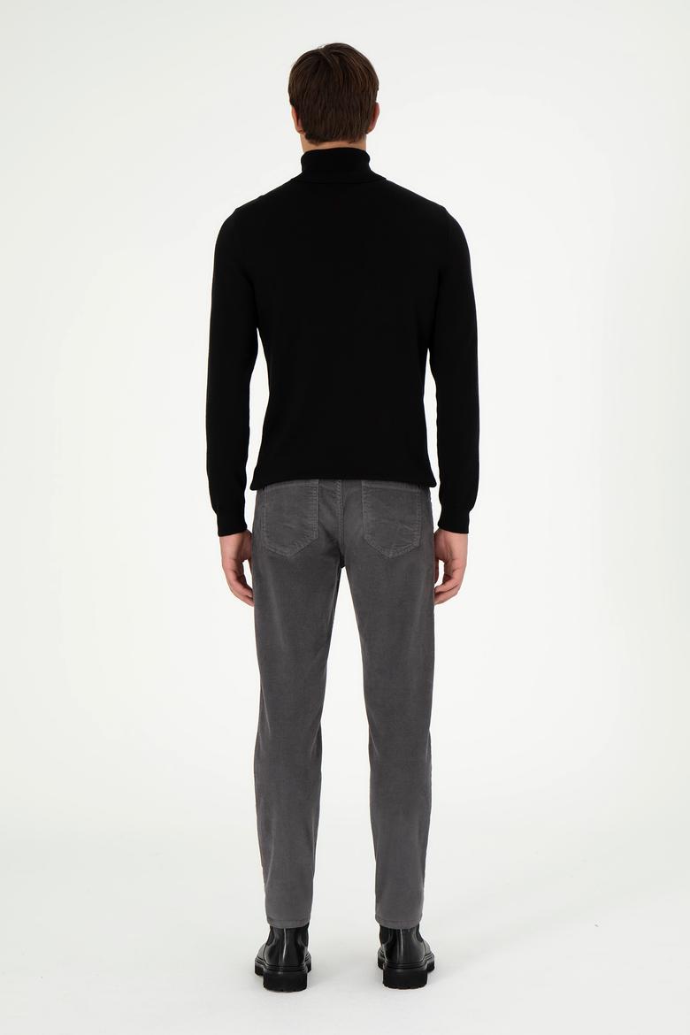 Erkek Antrasit Kanvas Pantolon - 50291190101