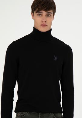 Erkek Siyah Basic Kazak - 50294781053