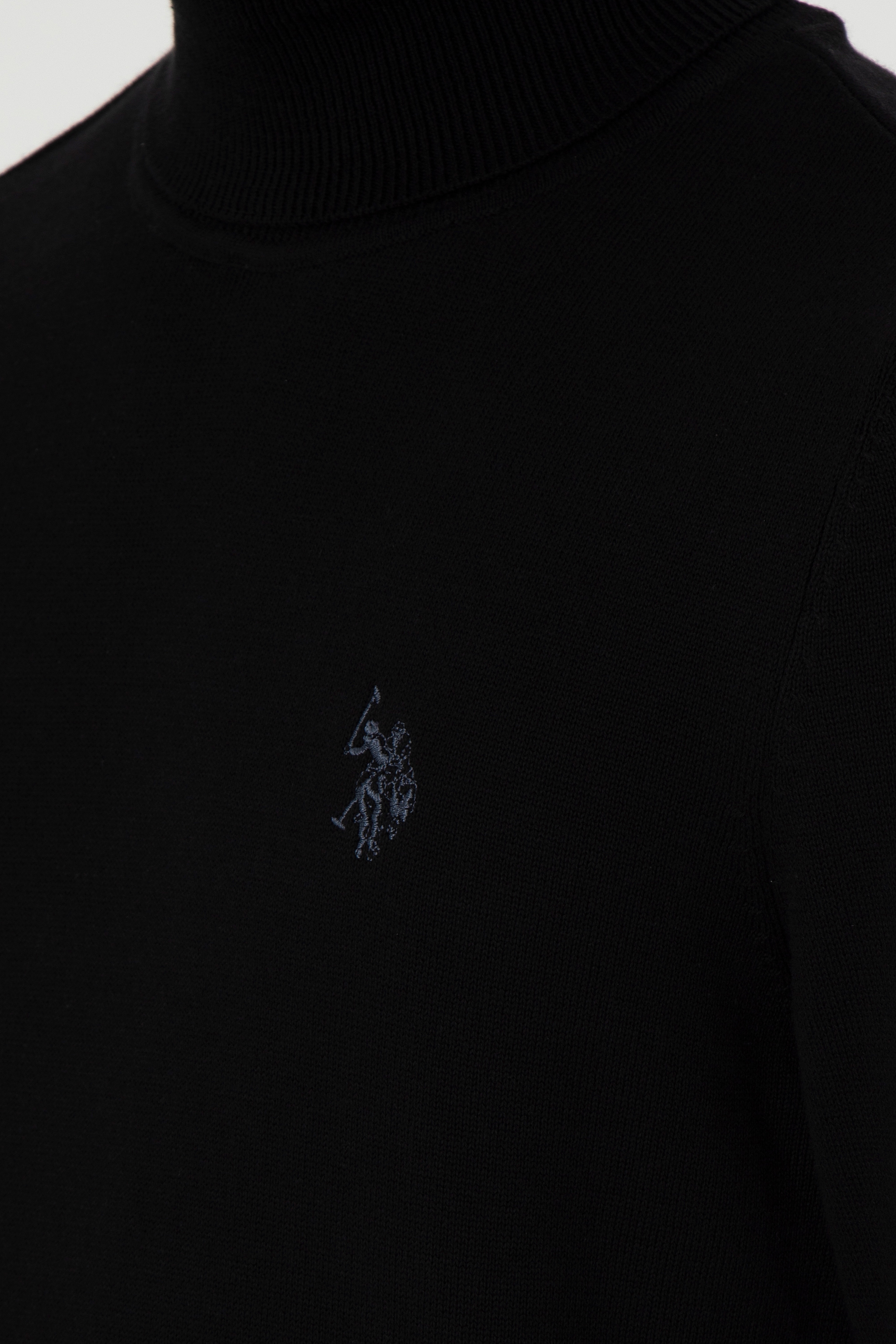 Erkek Siyah Basic Kazak - Image 7