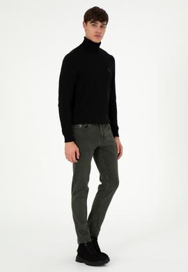 Erkek Siyah Basic Kazak - 50294781053