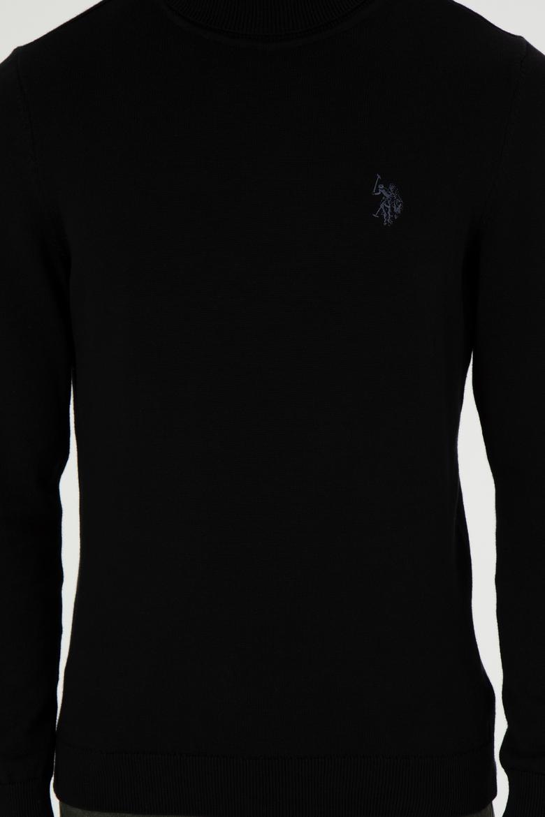 Erkek Siyah Basic Kazak - 50294781053