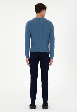 Erkek Koyu Mavi Jean Pantolon - 50298499030