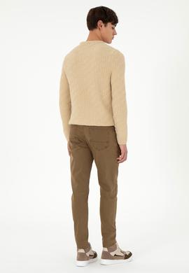 Erkek Hardal Jean Pantolon - 50289496009